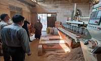 تور صنعتي بازديد از صنعت مبلمان عطا آباد برگزار شد