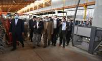 بازديد استاندار سمنان و مسوولان استاني از صنايع شهرك صنعتي ايوانكي