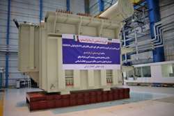 بزرگترین ترانسفورماتور کوره قوس الکتریکی کشور در سمنان رونمایی شد