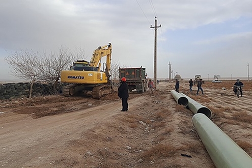 بازدیدهای میدانی مسئولان استانی از طرح انتقال پساب شهری به شهرک صنعتی و منطقه ویژه اقتصادی سمنان